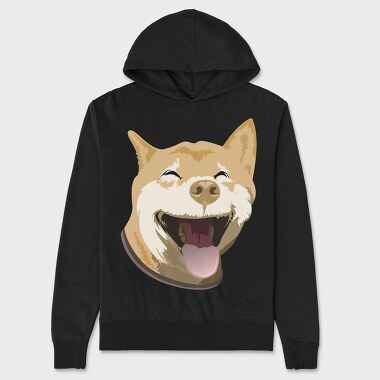 Akita Portrait, Unisex Men's Hoodie