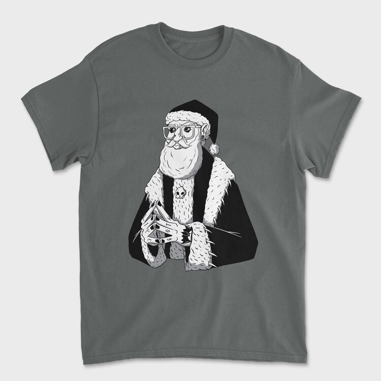 Goth Santa, Unisex Men's T-Shirt