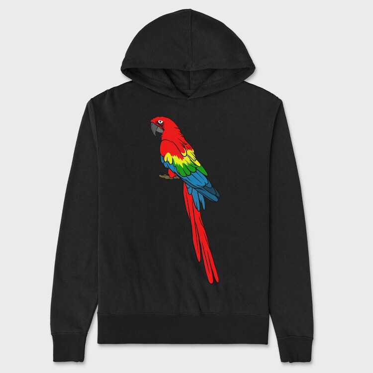Colorful Parrot, Унисекс Мъжко Суичър