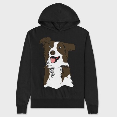 Dog Portrait 2, Unisex Men's Hoodie