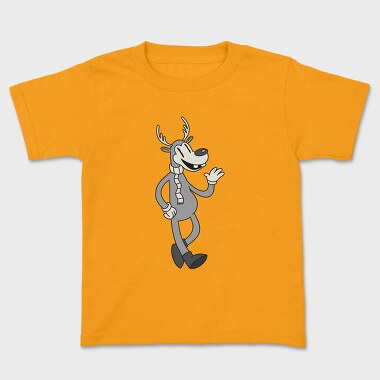 Christmas Raindeer Retro, Детска Тениска