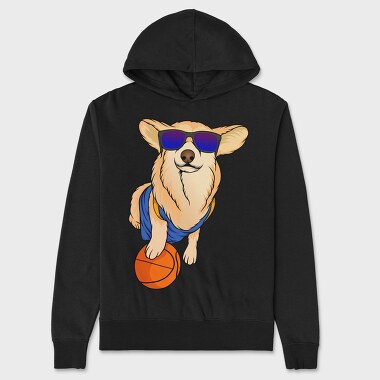 Cool Dog 10, Unisex Men's Hoodie