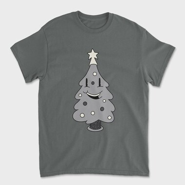 Christmas Tree Retro, Unisex Men's T-Shirt