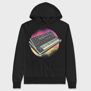 Synthesizer Retro, Unisex Men's Hoodie