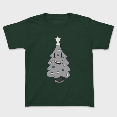 Christmas Tree Retro, Kids' T-Shirt