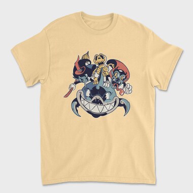 Halloween Cartoons, Unisex Men's T-Shirt
