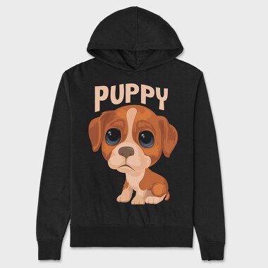 Cute Puppy, Unisex Men's Hoodie