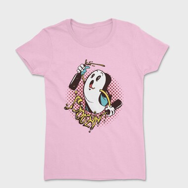 Boozin Ghost, Women's T-Shirt