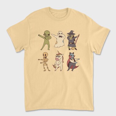 Halloween Team, Унисекс Мъжка Тениска