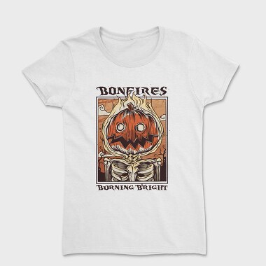 Bonfires Pumpking, Women's T-Shirt