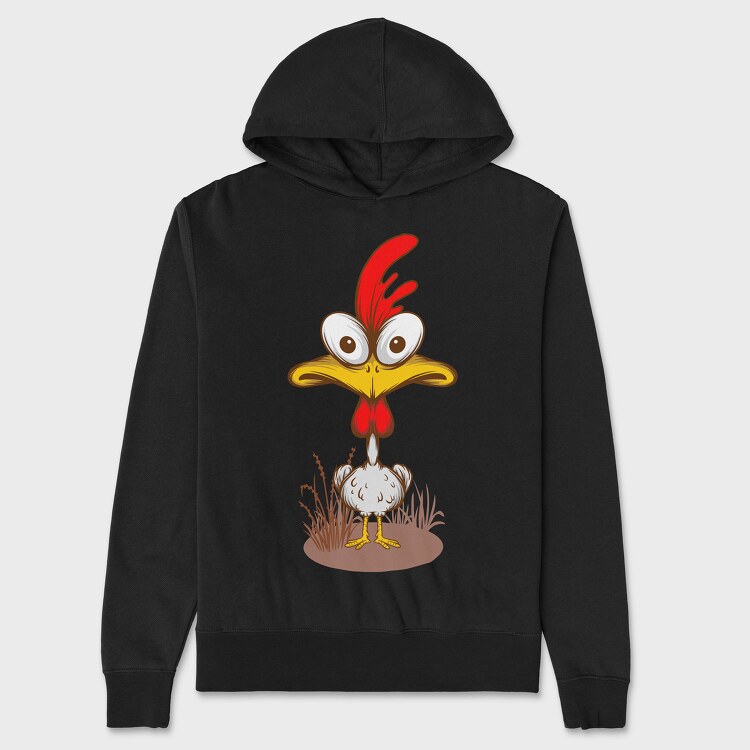 Funny Chicken, Унисекс Мъжко Суичър