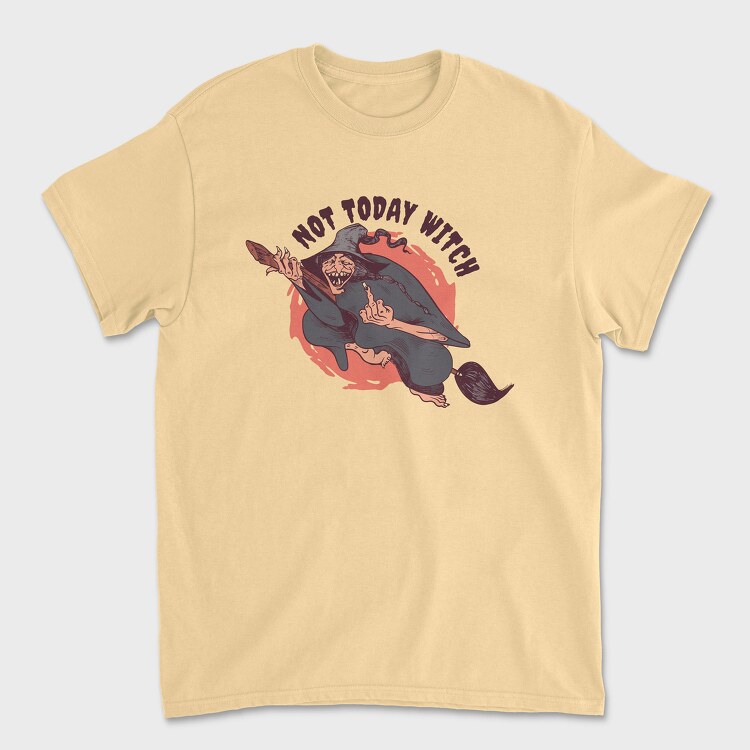Not Today Witch, Unisex Men's T-Shirt