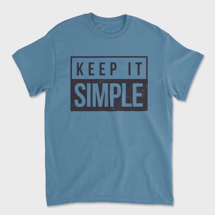 Keep It Simple, Unisex Men's T-Shirt