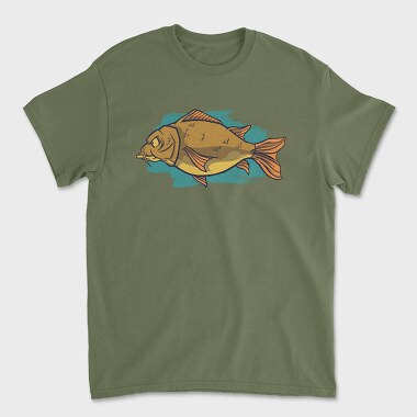 Big Carp Fish, Unisex Men's T-Shirt