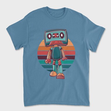 Cassette Robot, Unisex Men's T-Shirt