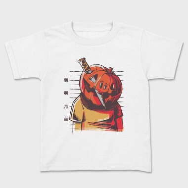 Kids' T-Shirt, Prisioner Pumpkin