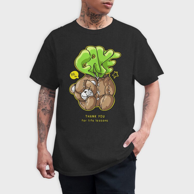 Fake Teddy Bear, Unisex Men's T-Shirt