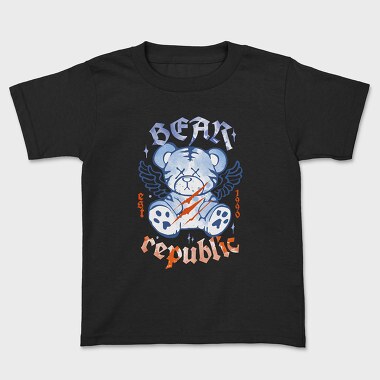 Bear Republic, Kids' T-Shirt