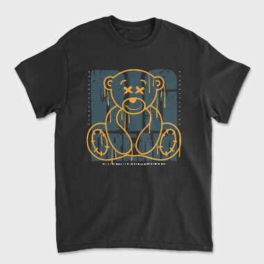 Унисекс Мъжка Тениска, Big Dream Teddy Bear