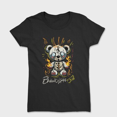 Cartoon Teddy, Women's T-Shirt