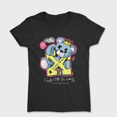 No More Drama Teddy Bear, Women's T-Shirt