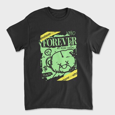 No More Drama Teddy, Unisex Men's T-Shirt