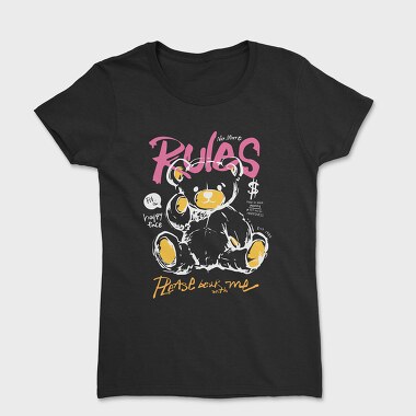 No More Rules Teddy, Women's T-Shirt