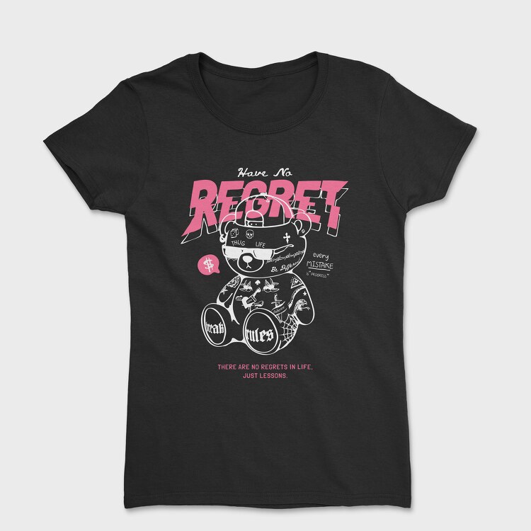 Regret Teddy Bear, Women's T-Shirt