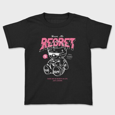 Regret Teddy Bear, Kids' T-Shirt