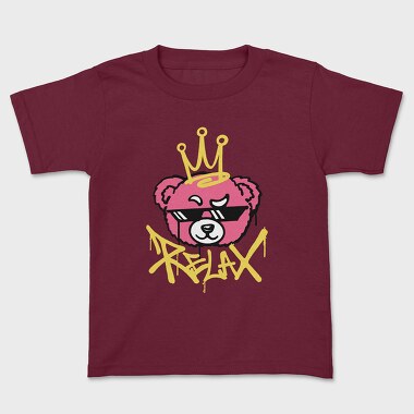 Relax Teddy, Kids' T-Shirt