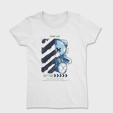 Robo Lab Teddy, Women's T-Shirt