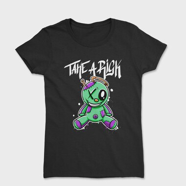 Take a Risk Teddy, Women's T-Shirt