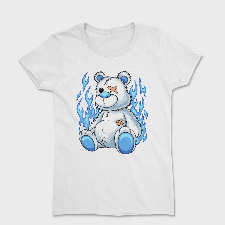 White Teddy Bear, Дамска Тениска