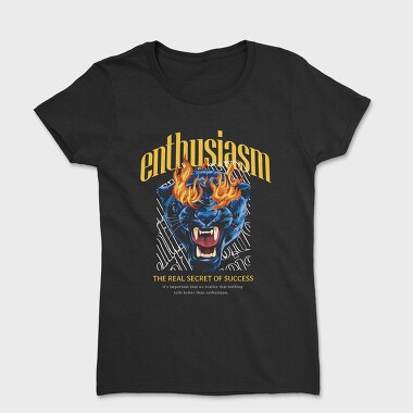 Enthusiasm Secret of Success, Women's T-Shirt