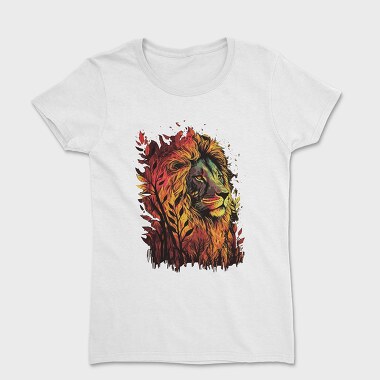 Gold Lion, Women's T-Shirt