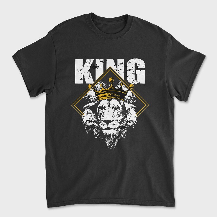 King Lion, Унисекс Мъжка Тениска