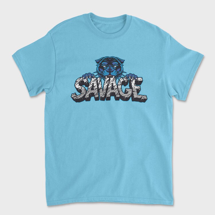 Savage Panther, Unisex Men's T-Shirt