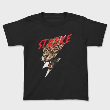 Strike Wild Cat, Kids' T-Shirt