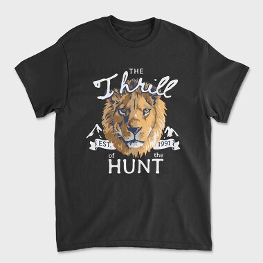 The Thrill of the Hunt, Unisex Men's T-Shirt