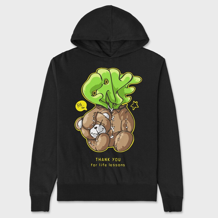 Fake Teddy Bear, Unisex Men's Hoodie