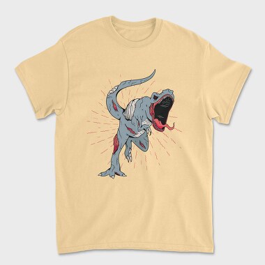 Zombie Trex, Unisex Men's T-Shirt