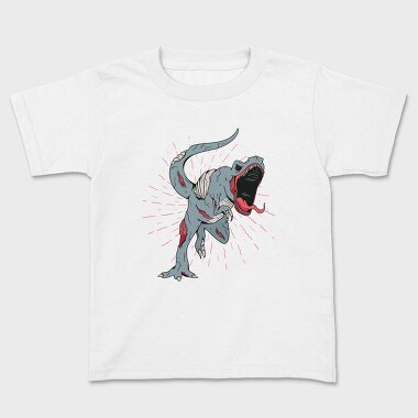 Zombie Trex, Kids' T-Shirt