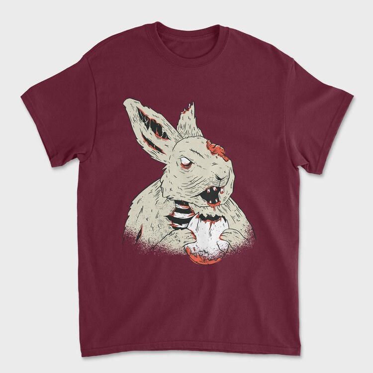 Horror Bunny, Unisex Men's T-Shirt