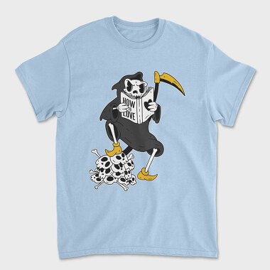 Grim Reaper Reading, Unisex Men's T-Shirt