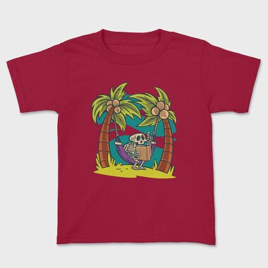 Skull Hamac, Kids' T-Shirt