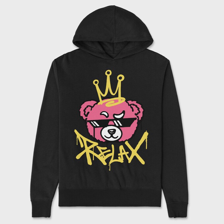 Relax Teddy, Unisex Men's Hoodie
