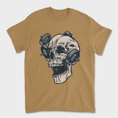 Skull Gym, Unisex Men's T-Shirt