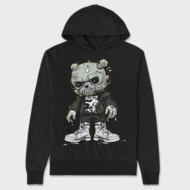 Zombie Teddy Bear, Unisex Men's Hoodie