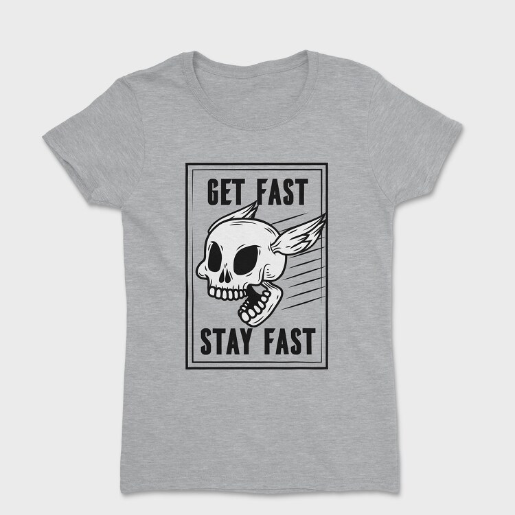 Fast Skull, Women's T-Shirt