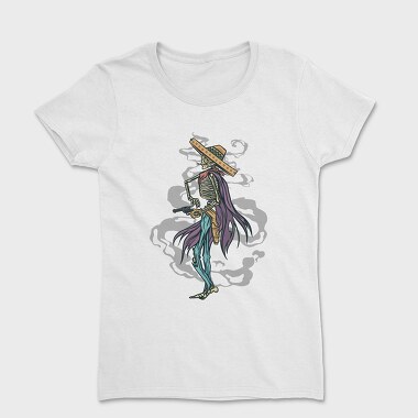 Cowboy Skeleton, Women's T-Shirt